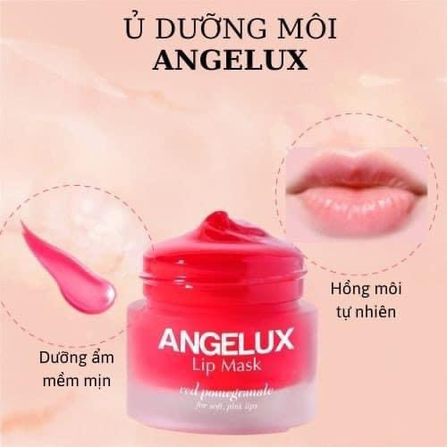 Mặt nạ ủ môi lựu ANGELUX Lip Day Night Mask