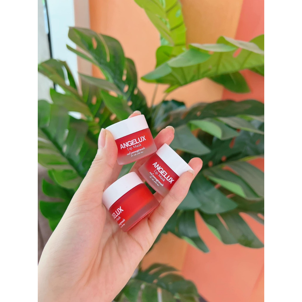 Mặt nạ ủ môi lựu ANGELUX Lip Day Night Mask