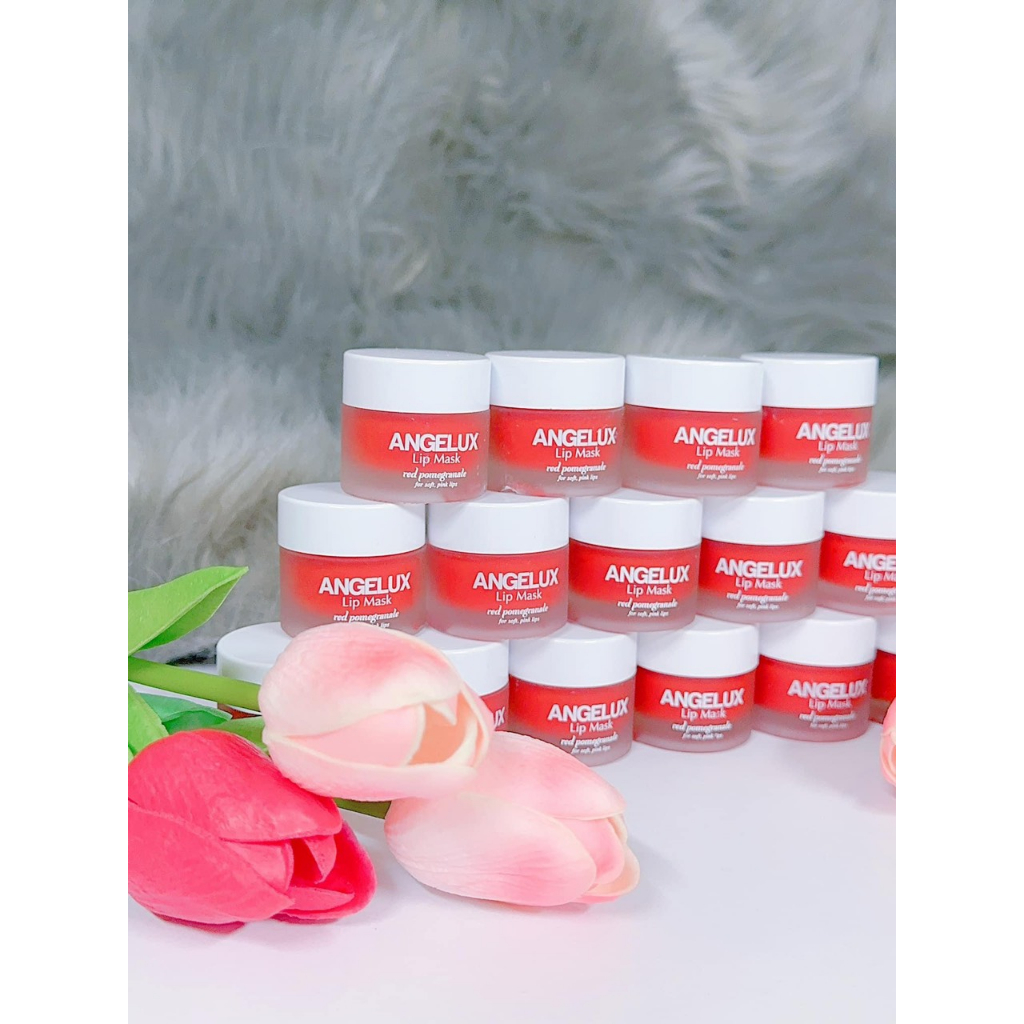 Mặt nạ ủ môi lựu ANGELUX Lip Day Night Mask