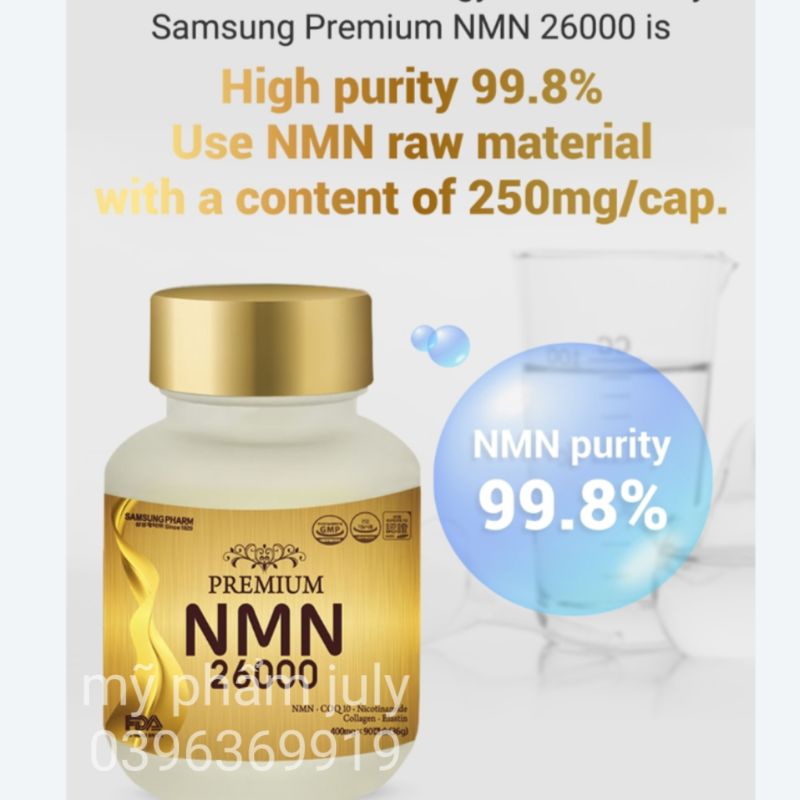 [Chính Hãng] Viên Uống NMN 26000 SAMSUNG