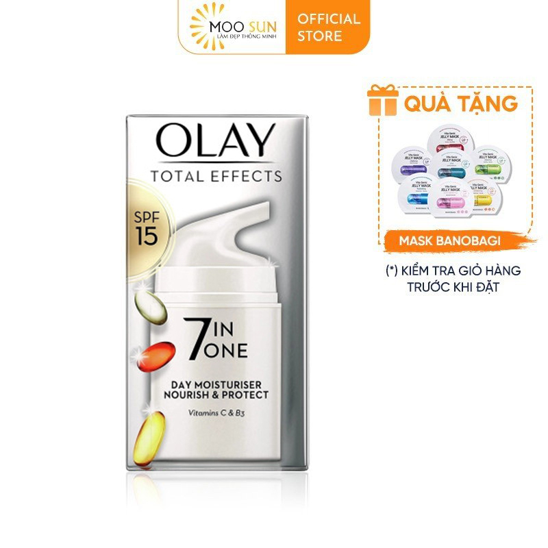 Kem Dưỡng Ban Ngày Olay Total Effects 7 In 1 dưỡng da, tái tạo và làm đẹp da một cách tối ưu, chống lão hóa