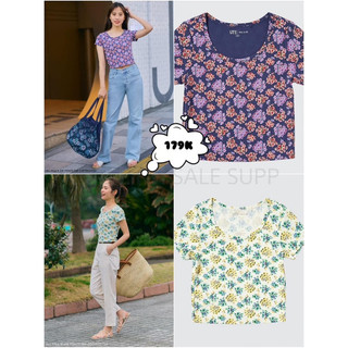 Áo phông croptop Uniqlo