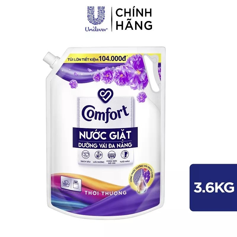 Nước giặt dưỡng vải comfort 3,6kg
