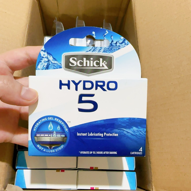 Hộp lưỡi dao cạo dành cho nam schick hydro 5