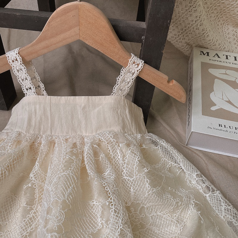 Váy ren cao cấp công chúa em bé Tiệm Su Kids