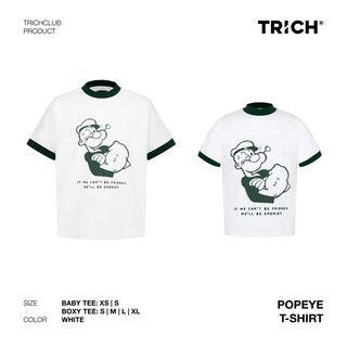 POPEYE T-SHIRT (ÁO THUN PHỐI MÀU TRICH)