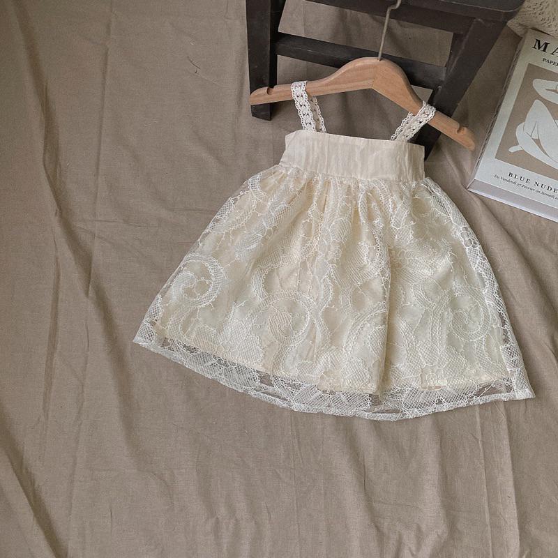 Váy ren cao cấp công chúa em bé Tiệm Su Kids