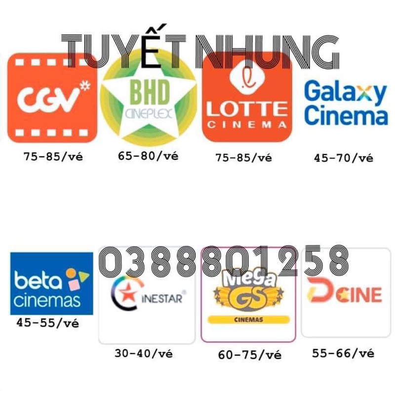 Đặt vé xem phim CGV