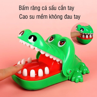 Đồ Chơi Khám Răng Cá Sấu Cắn Tay Size Lớn