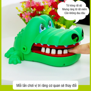 Đồ Chơi Khám Răng Cá Sấu Cắn Tay Size Lớn