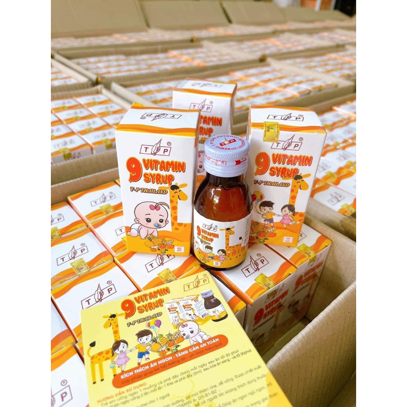 Siro 9 Vitamin tăng cân TP Thái Lan