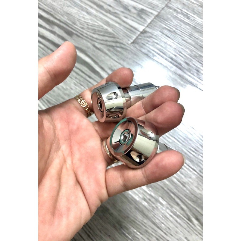 Combo Gù tay lái inox Salaya + bao Tay mẫu TBT