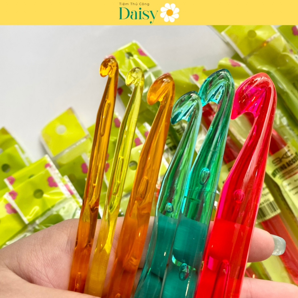 Kim Móc Len SKC Nhựa Trong Suốt Size 3mm- 15mm