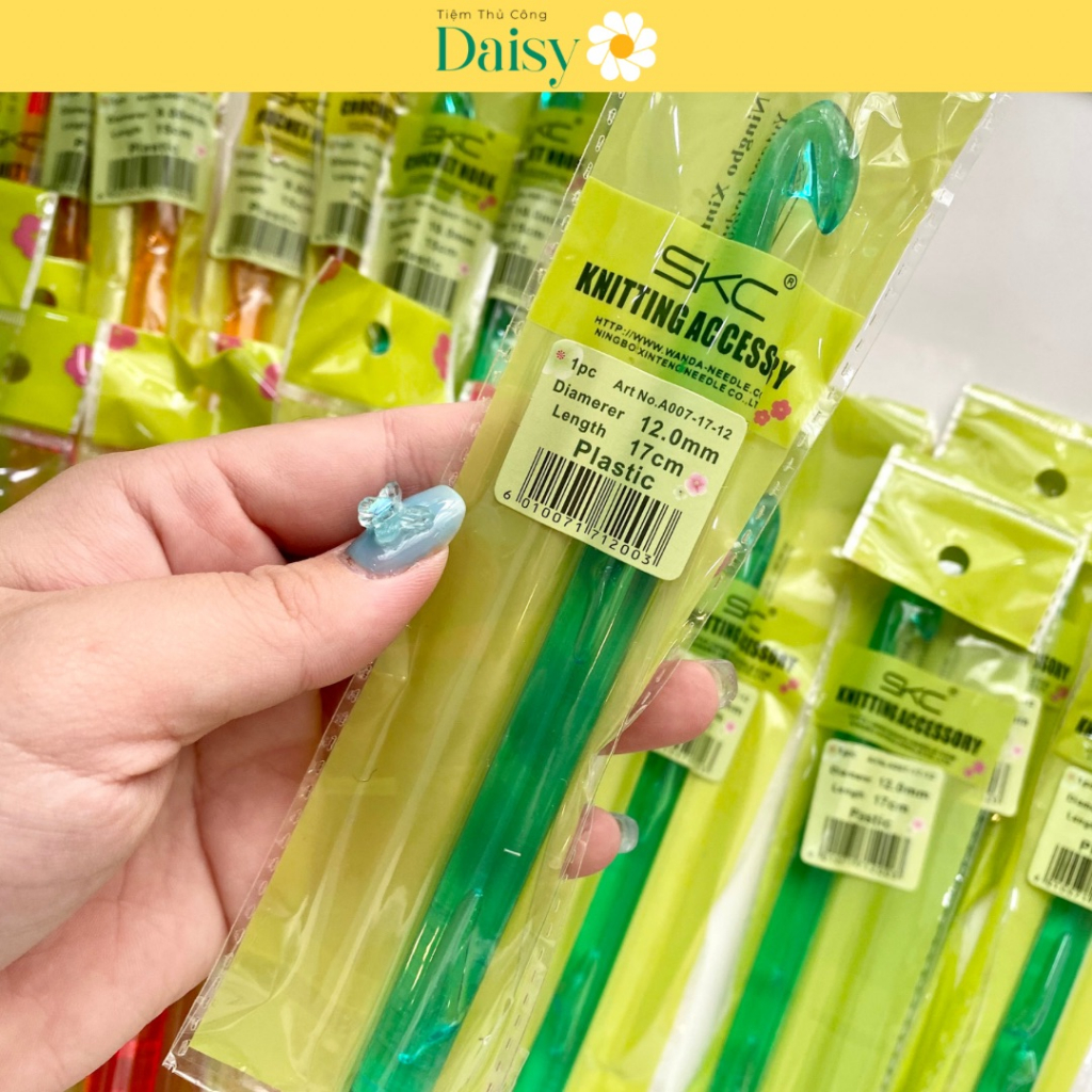 Kim Móc Len SKC Nhựa Trong Suốt Size 3mm- 15mm