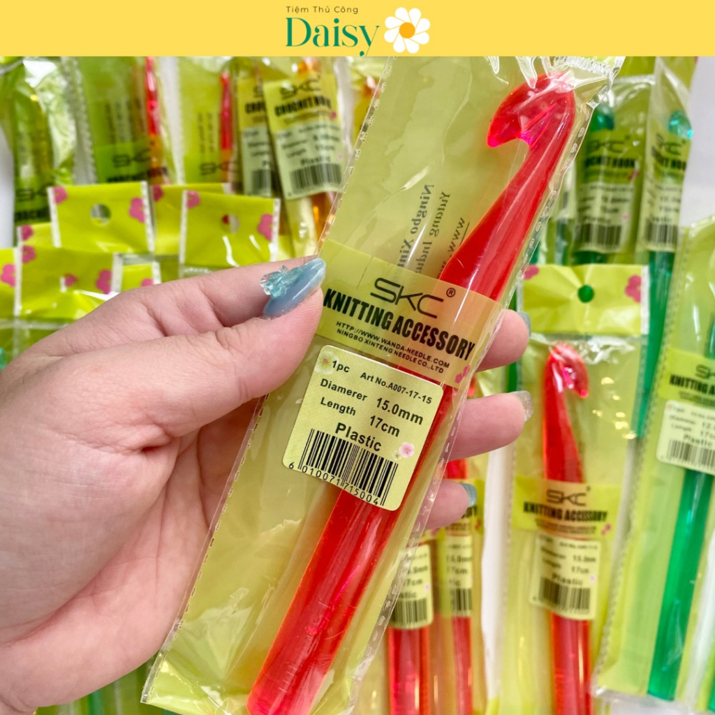 Kim Móc Len SKC Nhựa Trong Suốt Size 3mm- 15mm