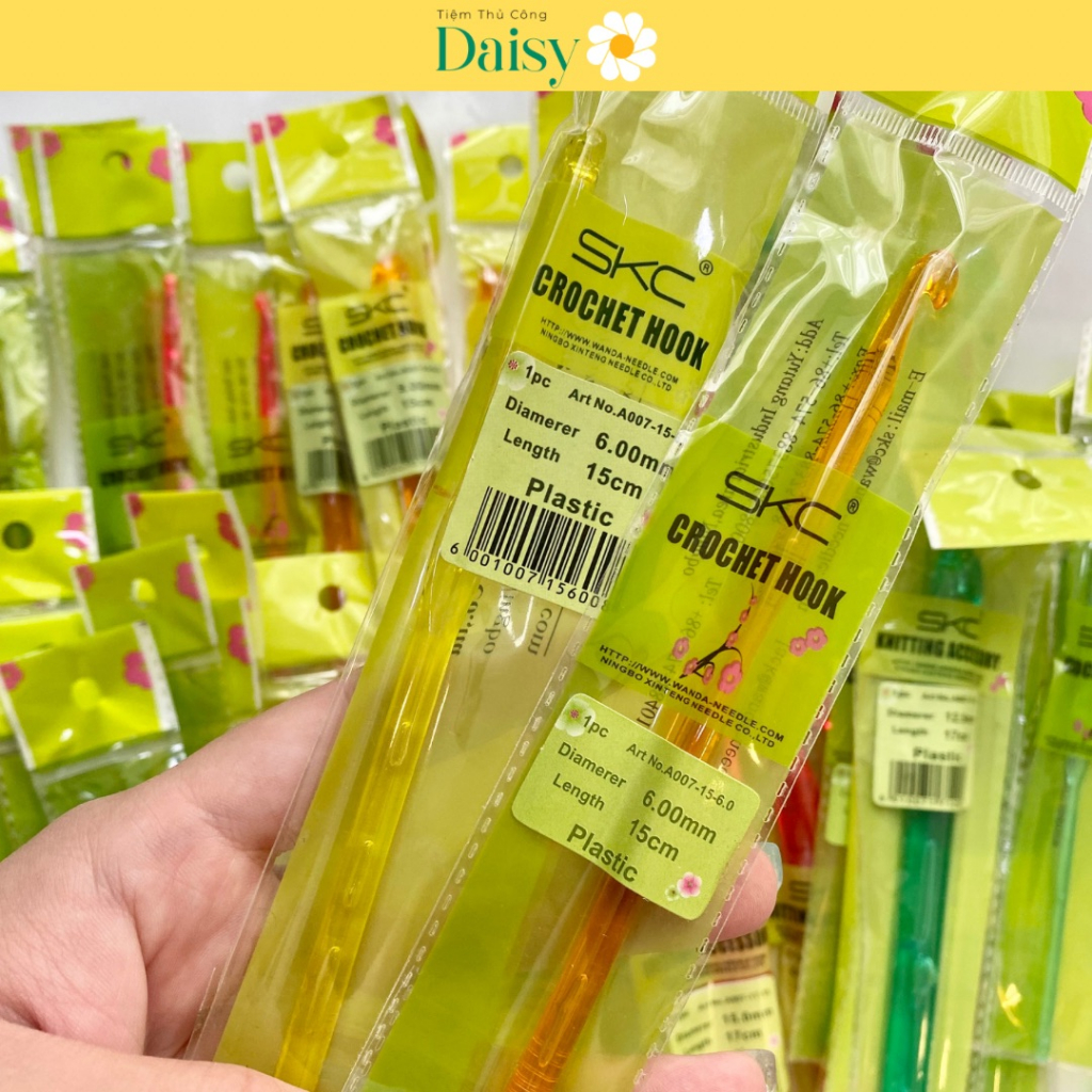 Kim Móc Len SKC Nhựa Trong Suốt Size 3mm- 15mm
