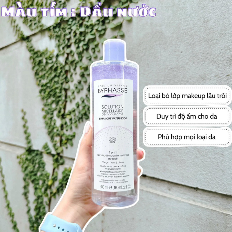 NƯỚC TẨY TRANG BYPHASSE SOLLUTION MICELLAIRE