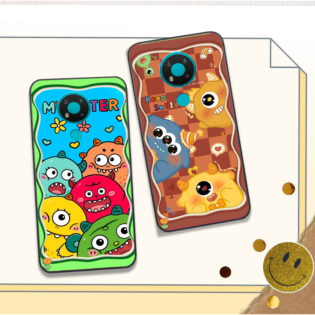 Ốp Nokia 3.4 / 8.3 in hình họa tiết monsterr siêu dễ thương cute đẹp hot trend