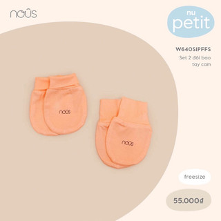 Set 2 đôi bao tay sơ sinh Nous petit