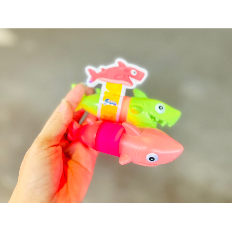 Thú Lò Xo Kéo Dài Thu Gọn Có Đèn Mẫu Khủng Long/Cá Mập/Cá Heo Cute Giảm Stress