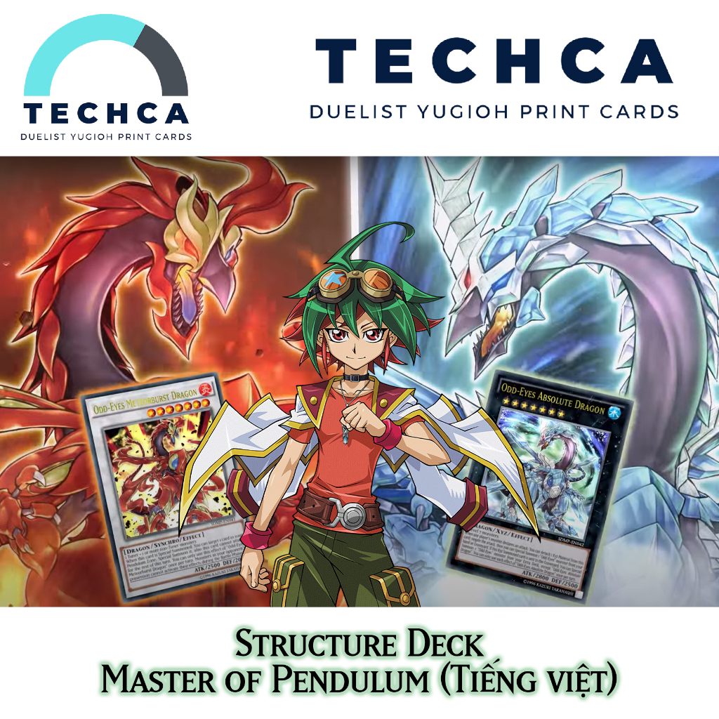 Bài In Tiếng Việt - Bộ bài Yugioh - Structure Deck - Master of Pendulum