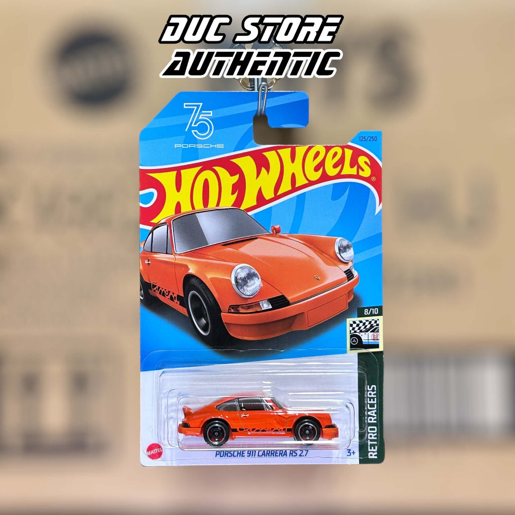 ducstore.vn Xe mô hình HKJ82 Hot Wheels Porsche 911 Carrera RS 2.7 - Orange