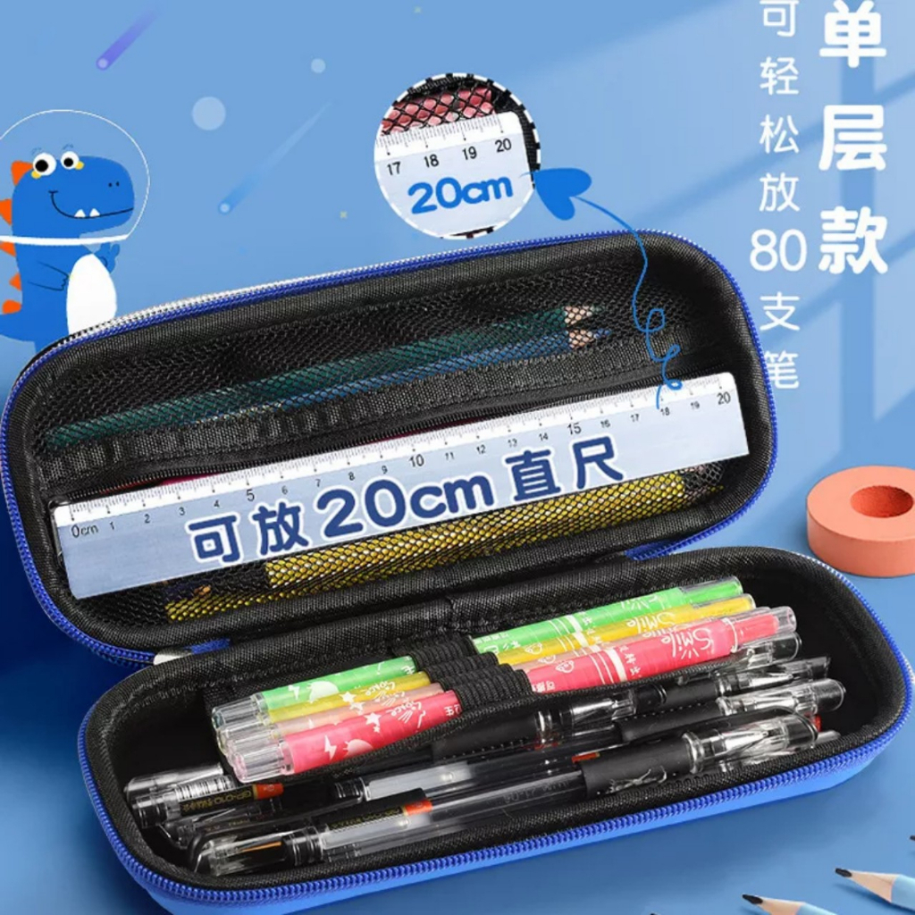 Hộp bút 3D chống thấm nước siêu nhẹ cute cho bé trai bé gái