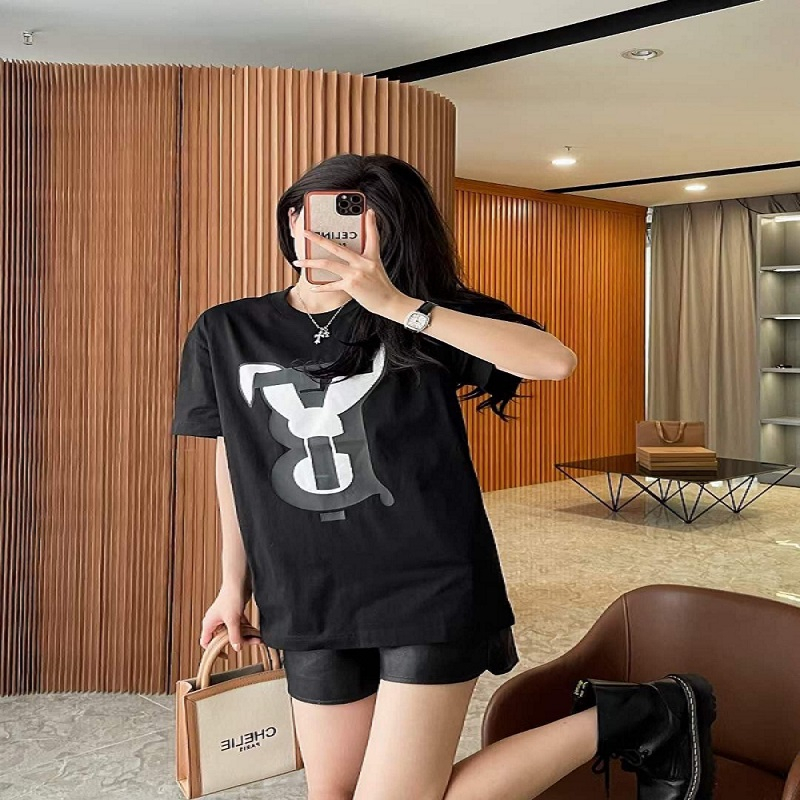 Áo thun nữ tay lỡ BBR THỎ TB cotton premium form dáng rộng