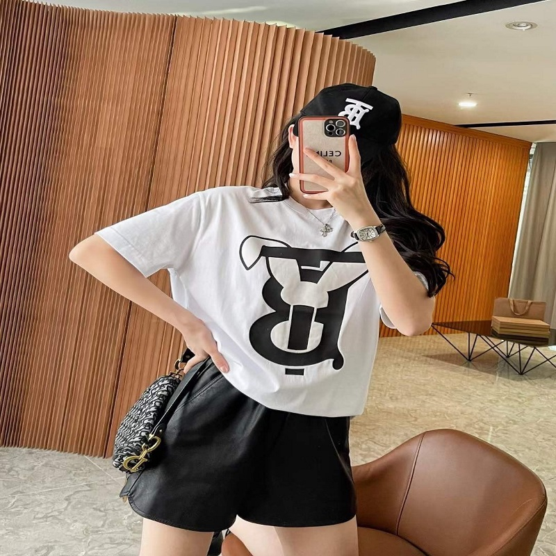 Áo thun nữ tay lỡ BBR THỎ TB cotton premium form dáng rộng