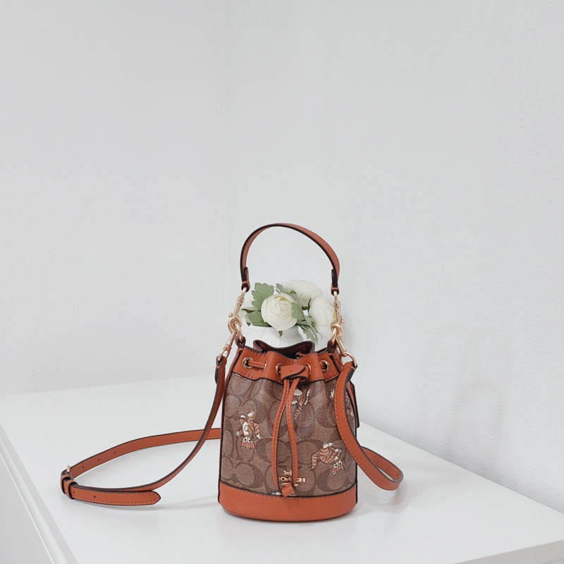 Túi Coach mini Dempsey Bucket Bag