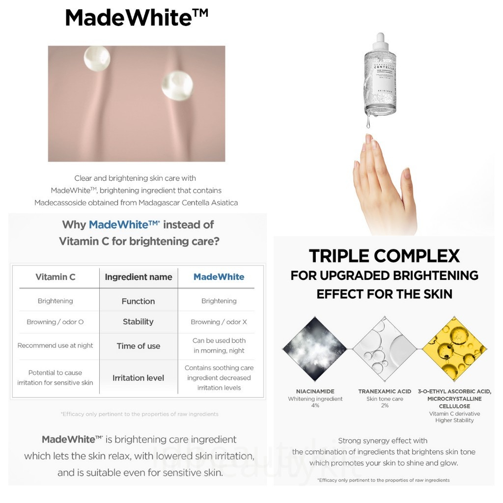 Tinh chất dưỡng sáng da chuyên sâu Skin1004 Madagascar Centella Tone Brightening Capsule Ampoule 100ml