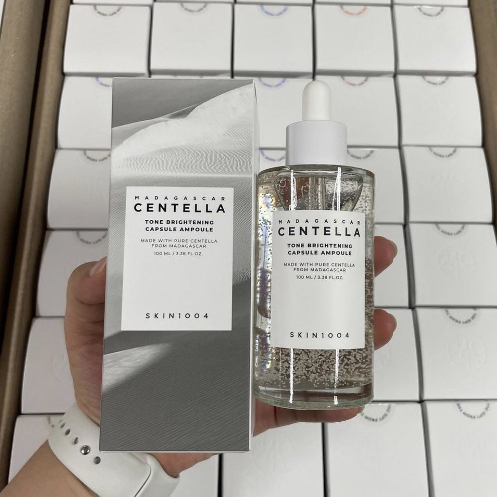 Tinh chất dưỡng sáng da chuyên sâu Skin1004 Madagascar Centella Tone Brightening Capsule Ampoule 100ml