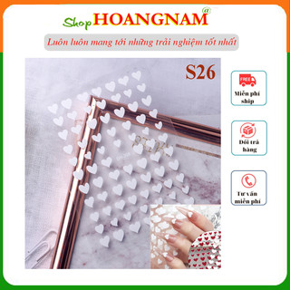 Sticker dán chăm sóc trang trí móng làm nail mi phun xăm thẩm mỹ thời trang nữ shop Hoangnam