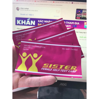 Que Thử Kiềm - Axit que thử PH âm đạo và mt âm đạo