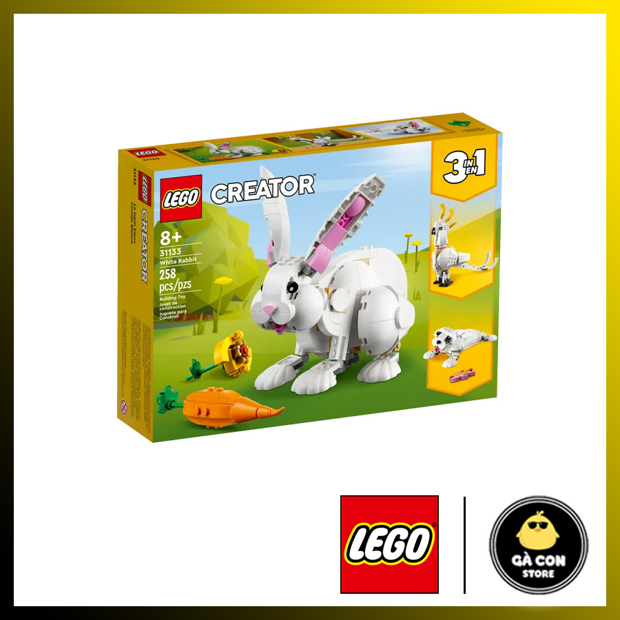 LEGO Creator 31133 White Rabbit Thỏ trắng.