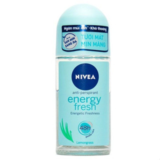  Lăn Khử Mùi Nữ NIVEA Fresh Energy Tươi Mát Mịn Màng 50ml 