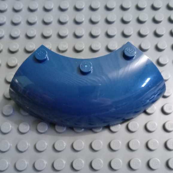 Đồ Chơi  Chính Hãng Brick, Round Corner 6 x 6 x 2