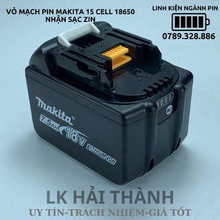 Vỏ mạch pin makita 18v 5s - 3p, nhận sạc zin