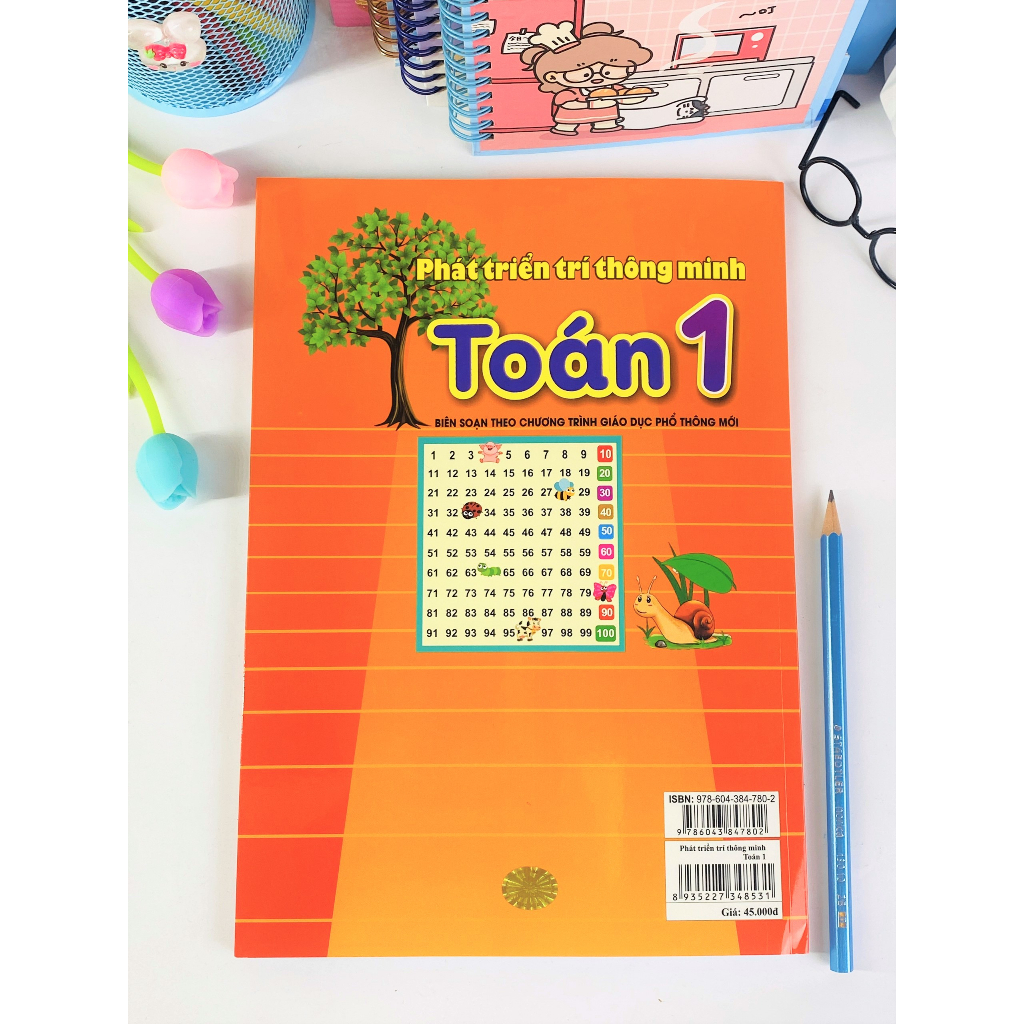 Sách - Phát Triển Trí Thông Minh Toán Lớp 1 ( Biên soạn theo chương trình GDPT Mới ) - Ndbooks