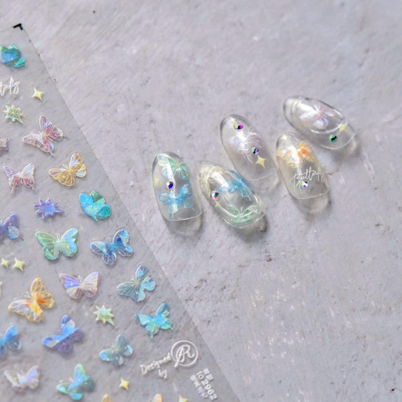 Sticker lụa dán móng cao cấp