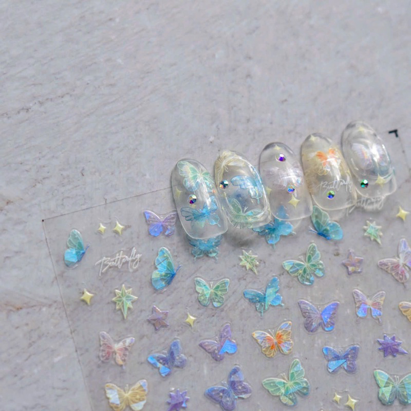 Sticker lụa dán móng cao cấp