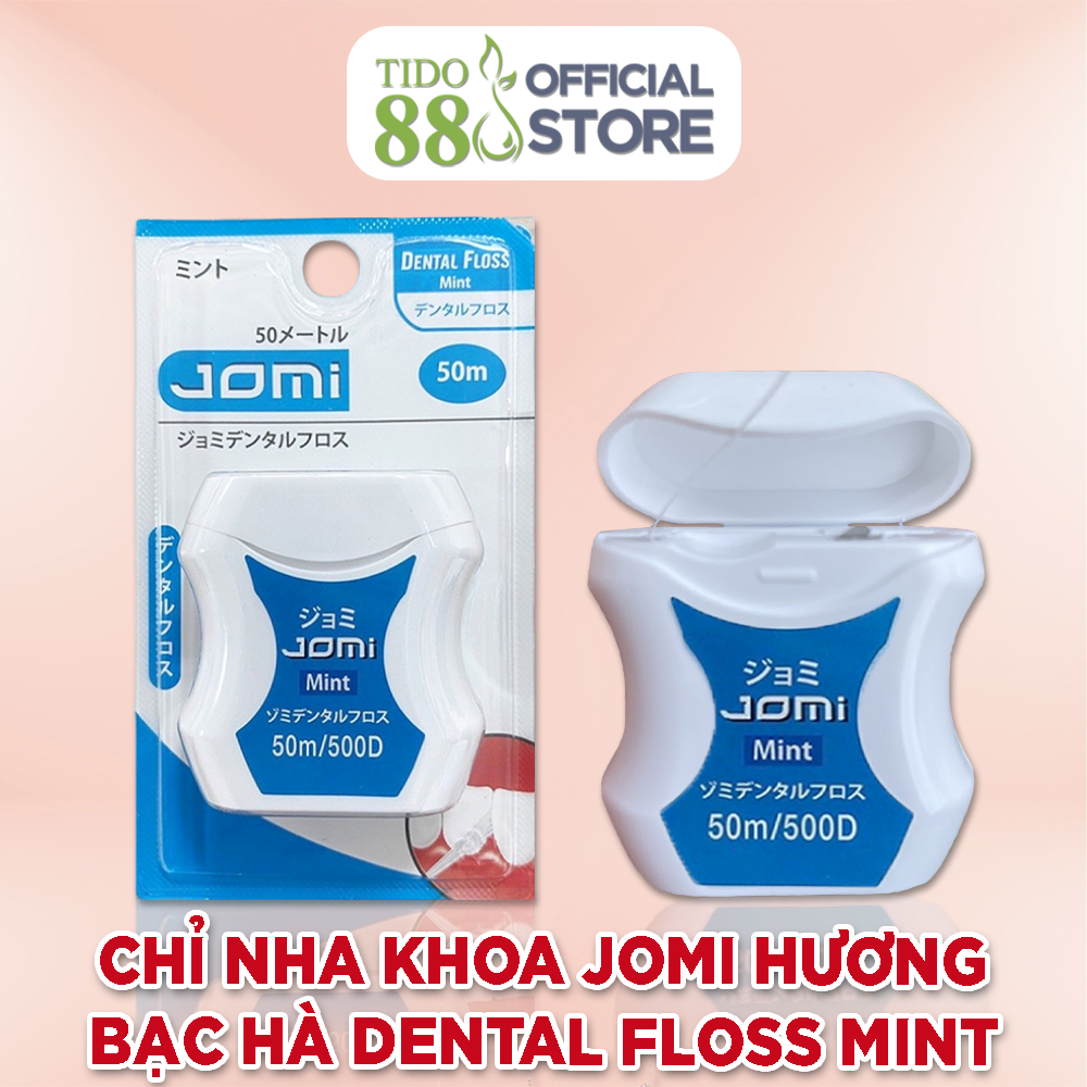 Chỉ Nha Khoa Jomi Hương Bạc Hà Dental Floss Mint NPP Tido88