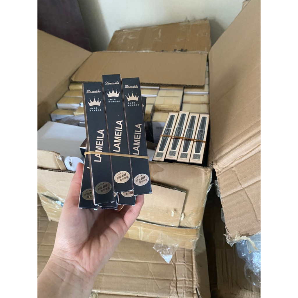 Mascara, Chuốt Mi dài cong Lameila Không Thấm Nước lâu trôi