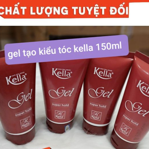 Gel tạo kiểu tóc kella 150ml  Tạo nếp tóc , định hình kiểu tóc, giữu nếp tóc nhiều giờ ,mùi thơm dịu nhẹ ♥️