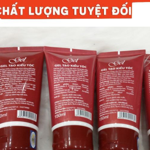 Gel tạo kiểu tóc kella 150ml  Tạo nếp tóc , định hình kiểu tóc, giữu nếp tóc nhiều giờ ,mùi thơm dịu nhẹ ♥️