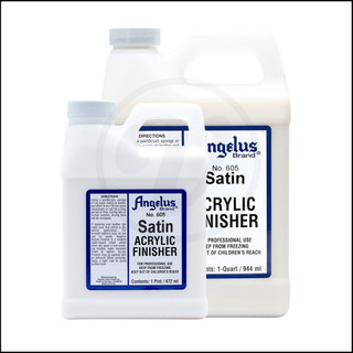 [CHÍNH HÃNG - KHÔNG CHIẾT] Satin - Sơn phủ bảo vệ ANGELUS Finisher tạo hiệu ứng bóng nhẹ CAN LỚN