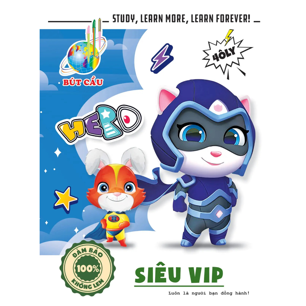 Vở Siêu Vip bút cầu 96tr dl120 5 ôly