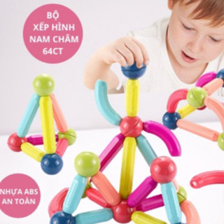 Bộ Đồ Chơi Xếp Hình Nam Châm - Bộ Xếp Hình Lego Thông Minh Cho Bé, Đồ Chơi Trẻ Em Phát Triển Trí Tuệ 2023