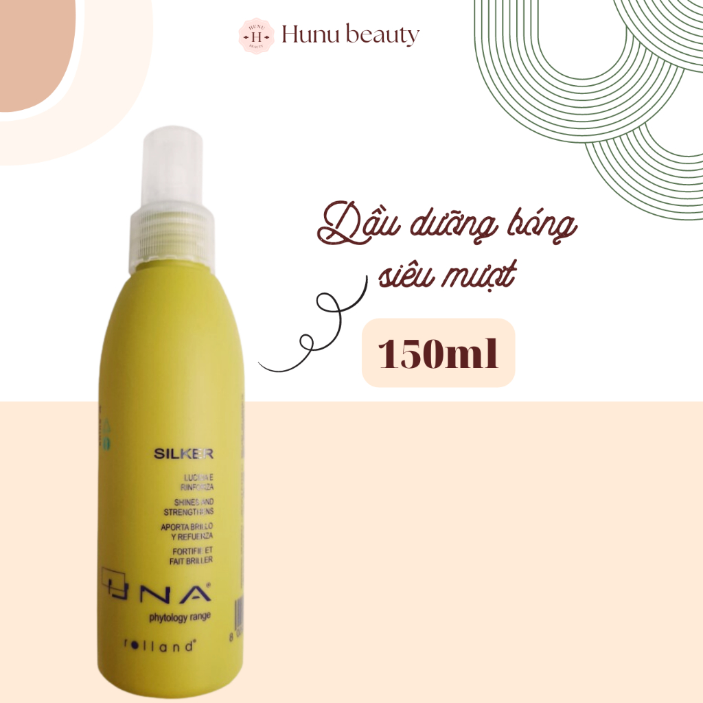 Tinh dầu dưỡng tóc phục hồi không gây bết dính Una Silker 150ml