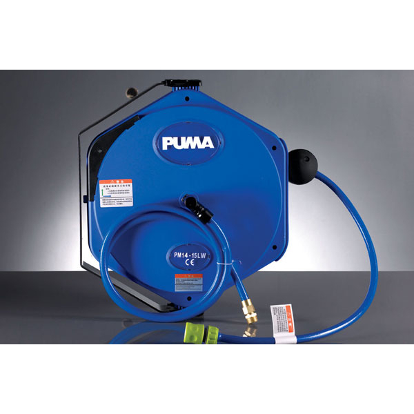 Cuộn dây hơi tự rút Puma siêu bền cho garage chăm sóc xe (chính hãng)